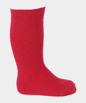 Belles chaussettes chaudes rouges DPAM enfant unisexe - Pointure