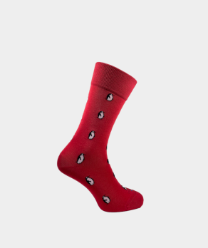 Chaussettes en coton Rouge - Pingouin